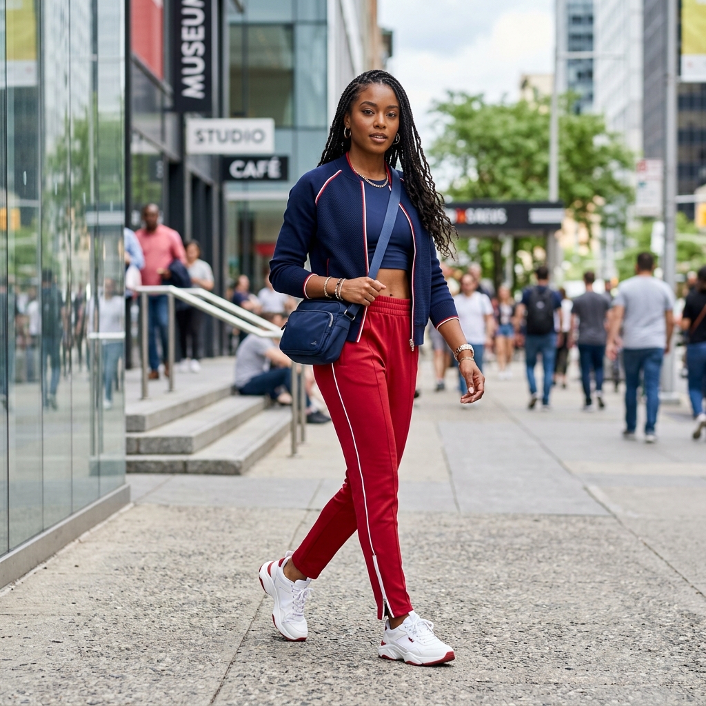 Modern streetwear active style